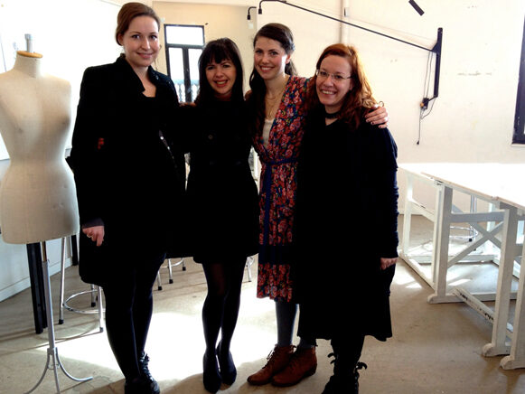 Left to right: Jantine Van Peski, Yvonne Dekock, Tabitha Osler and Barbara