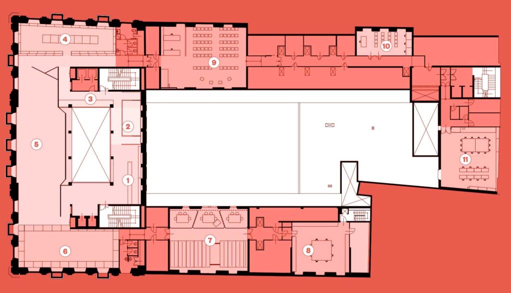 ITS Arcademy floorplan
